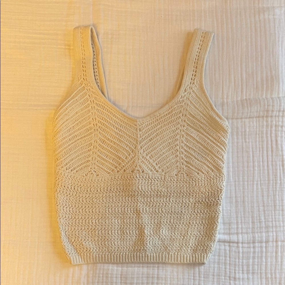 Women’s Abercrombie Shaped Crochet Tank